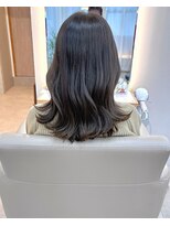 エレノア 渋谷公園通り店(Eleanor) 【中澤/似合う褒められカラー】暗髪×透け色 greige