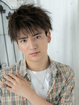 モッズヘアメン 札幌月寒店(mod's hair men)&nbsp;ナチュラルダークアッシュ束感アクティブショートl札幌月寒