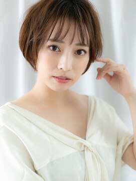 ドクターズサロン LAB 小山店 フレンチカジュアルブリーチ丸みボブパーマt小山20代30代40代