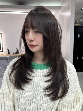 ソア 京都三条河原町(SOA) 20代30代レイヤーカット×艶グレージュ