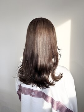 ヘアステーションフラット(HAIR STATION FLAT) 艶感ブラウン