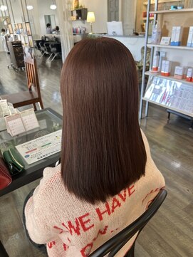 ココロヘアー 住吉店(Cocolo hair) ピンクブラウンカラー