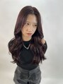 ヘアーザラブズラフズ オーガニカ 北九州(HAIR THE LOVES LAUGHS ORGANICA) 暖色系の色味もかわいいです!