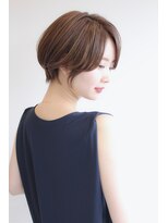 トップシェイプ(TOP SHAPE) 大人可愛いひし形ショートボブ柔らかくびれレイヤー