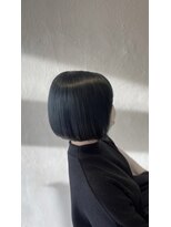 リンクヘアー(link hair) ブルーブラック