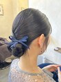 イデー ヘアサロン(idee Hair Salon) 崩れず長持ちするセットstyle...*