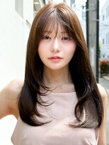 レノラ 髪質改善カラー 本町(LENORA)&nbsp;ワンホンレイヤーカット/ミルクブラウン