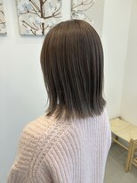 ナギ 栃木(nagi)&nbsp;ブリーチありミルクティーベージュ