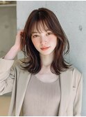 72. ミディアム/レイヤーカット/ハッシュカット/韓国