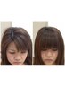 【生えグセ改善】なんとかしたい前髪のパックリ割れ解消◆￥２２００