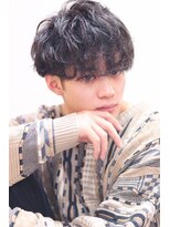 アブソ(Absolute) 束感モテマッシュ ショートレイヤー