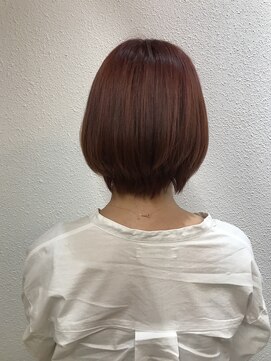 エイト オキナワ 沖縄新都心店(EIGHT okinawa) 【EIGHT沖縄】お客様スタイル_デザインカラー_切りっぱなしボブ