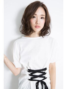 エスアンドエフ美容室 松富店(S&F) エアリー愛されボブ