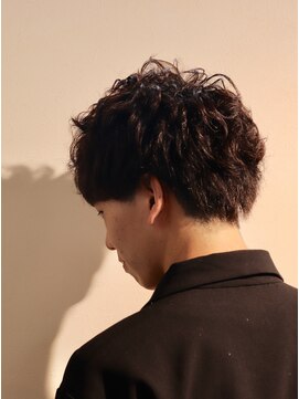 メンズヘアースパイス ユメサキ(Men's Hair SPICE -yumesaki-) 山中拓也風　パーマスタイル