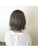 大人可愛いくびれショート/ミルクティーカラー/20代30代40代人気