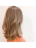 シャンプー ひろせ店(SHAMPOO)&nbsp;ハイライトミルクティベージュ