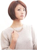 ナチュラル×大人×可愛い落ち着きボブ♪