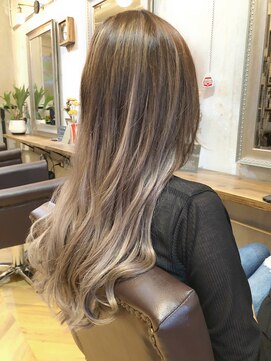 ラグシス ザ ヴィンテージ(LUXIS THE VINTAGE) 【シールエクステ】グラデーション×アッシュグレー