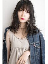 フレーム なんば店(FRAME)&nbsp;【FRAME なんば】いいオンナ度UPの黒髪スタイル×インナーカラー