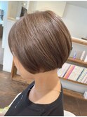 シークレットハイライト+ラベンダーベージュ