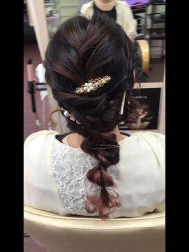 ヘアサロン ユニティ(Hair Salon Unity) 編み下ろしMIX