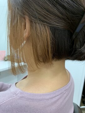 ヘアーアンドスパ ベアーズ 2 インナーカラー