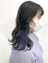 アライブ キチジョウジ(ALIVE Kichijoji)&nbsp;韓国風インナーカラー×ネイビー