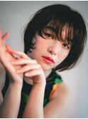 《Agu hair》大人カワイイ 小顔 ニュアンスボブ