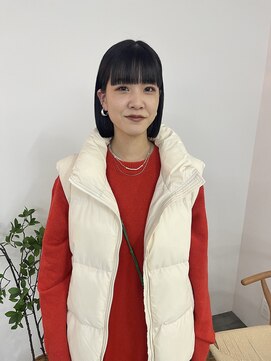 ディッシィ 立川(D'ICI) 《SAYAKA》ワイドバング×ぱつっとミニボブ