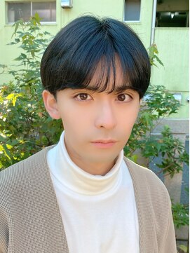 リークフー(Ree cu fuu) シースルーバング韓国マッシュ