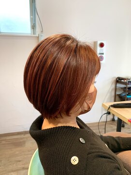 ヒライス 千歳船橋(Hiraeth) ショートボブ&ピンクカラー★