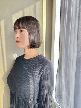 シセイ 青山(SHISEI) ぱつっとボブ/黒髪ボブ/縮毛矯正/髪質改善［南青山］