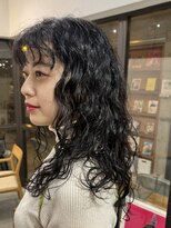 ナループロアオハナ(Nalu pu loa ohana) ロングパーマ/くるからパーマ/パーマ/黒髪パーマ/ウェーブパーマ