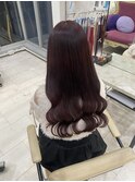 甘めなピンクブラウン