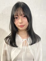 ノラジャーニー(NORA Journey)&nbsp;【佐藤諒】顔周りウルフ顔周りレイヤーブルーブラックカラー