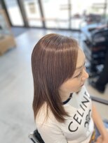 アンヒュッテ(ANHUTTE) ハイライト×ベージュ