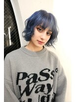 ガガ 心斎橋(GAGA)&nbsp;イメチェン◎ペールベージュ大人ガーリーハッシュカット