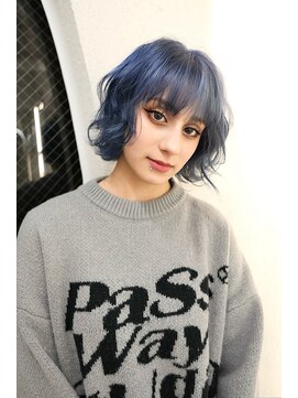 ガガ 心斎橋(GAGA) イメチェン◎ペールベージュ大人ガーリーハッシュカット