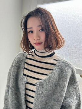 クイーン バイ ノイズ 西院(QUEEN by noism) 韓国風タッセルボブ