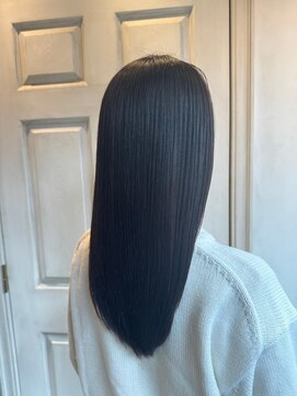 アロマ ヘアルーム 池袋店(AROMA hair room) 艶髪ロング 髪質改善 ダメージレス 黒髪 20代30代40代
