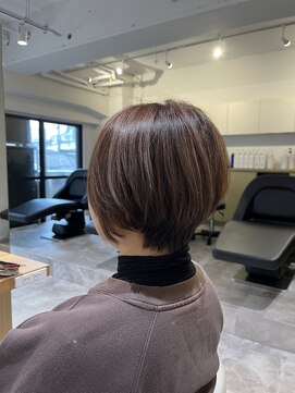 ソイクフ 四条大宮店(SOY-KUFU) 20代30代40代似合わせカットイメチェンハイライトショートヘア