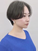 ノウル 中野(NoWL)&nbsp;ボブショート中野グレージュハイライトケアブリーチイルミナ