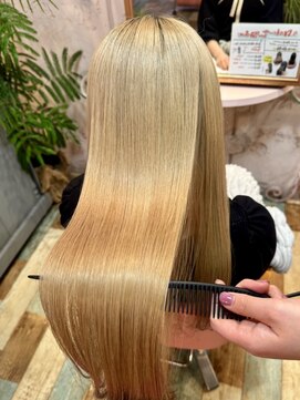 美髪ケア＊髪質改善＊大人ベージュ＊美髪ケア【Pink】