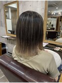 【amule hair】バレイヤージュスタイル