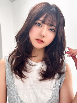 オーバーヘアー 枚方店(over hair) 【over hair】韓国風×レイヤーカット×ふんわりヘア