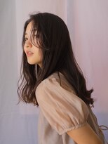 デビュー ヘアーメイク 黒髪/ボブルフ/ネビージュ/小顔/ワンレン/宜野湾/髪質改善/前髪