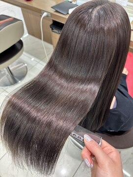 アッシュ 下北沢店(Ash) 艶髪縮毛矯正×透明感カラー