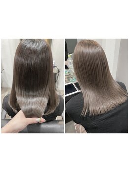 【十三駅徒歩1分】髪質に合わせた縮毛矯正が人気♪毛先まで潤う、極上のうる艶髪へ導きます◎