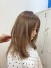 【谷指名限定！】カット＋イルミナカラー＋トリートメント￥16500→￥14025