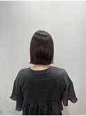 切りっぱなしヘイリーボブ